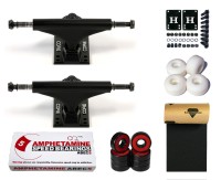 Core Trucks Skateboard Axles Set Black 5.5 Core Trucks Skateboard Axles Set Black 5.5