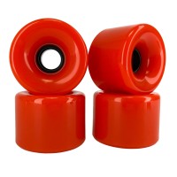 Blank Longboard Wheels Orange 76mm 80a Blank Longboard Wheels Orange 76mm 80a