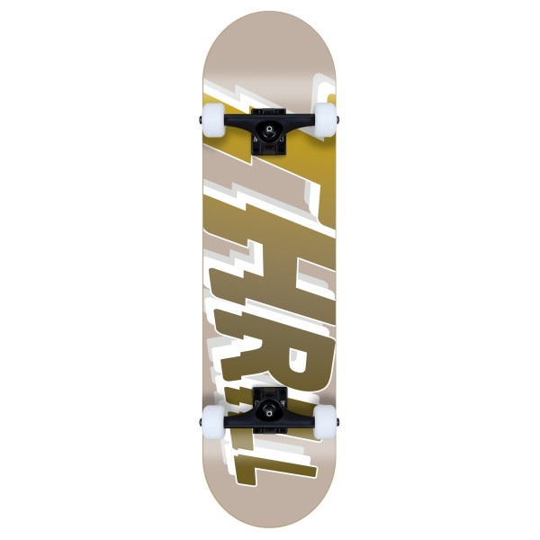 Thrill Kinder komplett Skateboard Logo Sand 7.25