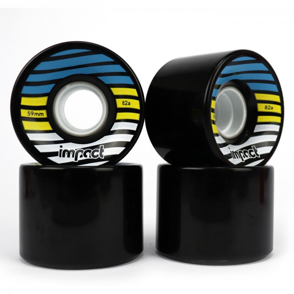 Impact Cruiser Wheels black 59mm 82a