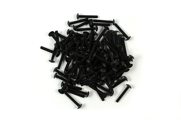 100 Mounting Screws Phillips 1 1/2 Inch "Round Head