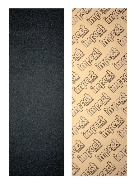 Impact Skateboard Griptape sheet perforated black 11