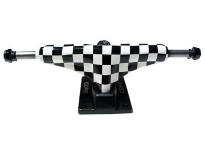 Core Trucks skateboard axle checkered/black 5.0