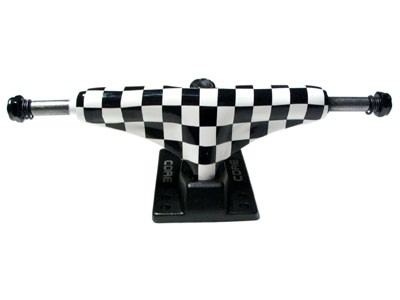 Core Trucks Skateboard Achse checkered/schwarz 5.0