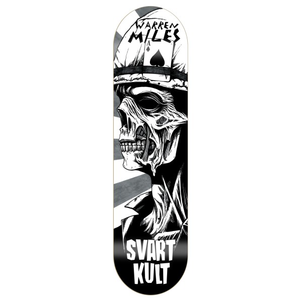 Svart Cult Warren Miles Skateboard Deck