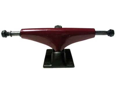 Amok Skateboard Achse rot/schwarz 5.0