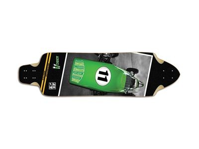 Invasion by JET Faction CarEleven Longboard-Deck 37.5 x 10.3