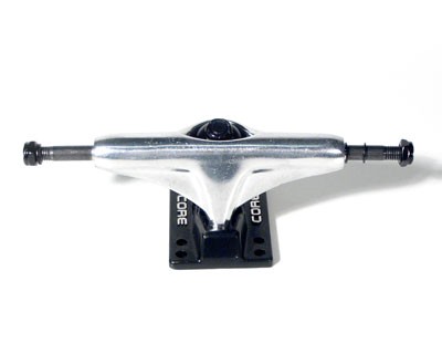 Core Trucks skateboard axle silver / black 5.0