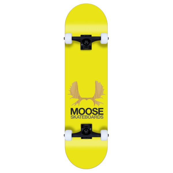 Moose komplett Skateboard Antlers yellow