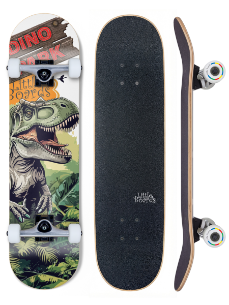 Little Boards "Dino Park" Kinder-Skateboard 7.0