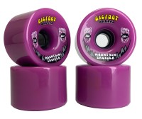 Bigfoot Mountain Crushers Longboard Wheels Purple 76mm 83a Bigfoot Mountain Crushers Longboard Wheels Purple 76mm 83a