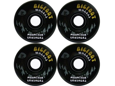 Bigfoot Mountain Cruiser Longboard Wheels Black 76mm 80a