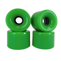 Blank Longboard Wheels Lime Green 76mm 80a Blank Longboard Wheels Lime Green 76mm 80a